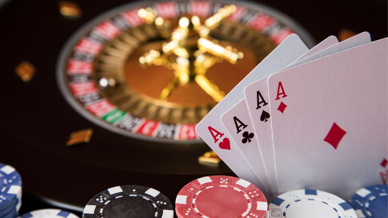 Elegant casino interieur